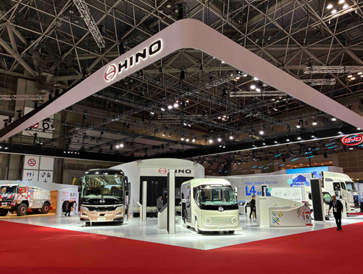 ジャパンモビリティショー日野ブース