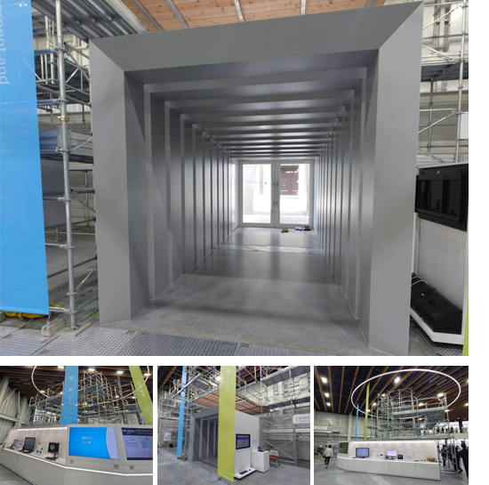 Takamiya Lab．West（Base）展示工事